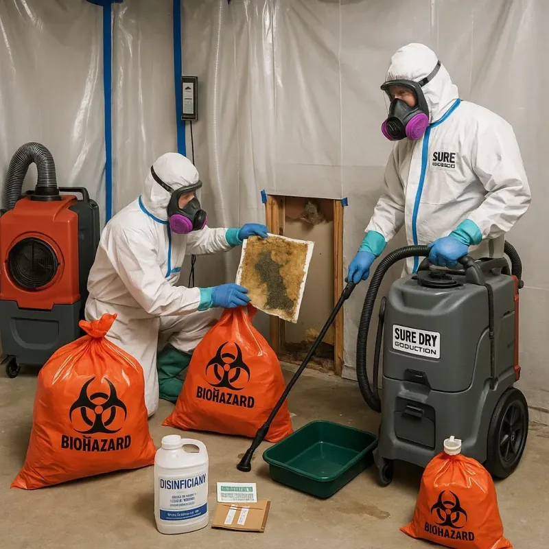 Contaminated Water Handling Protocols process in Bushland, TX