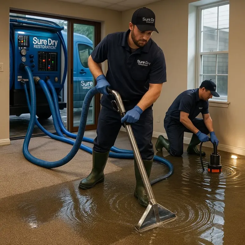 Water Extraction and Removal process in Bushland, TX